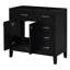 Base de meuble-lavabo simple 35,5 po seulement