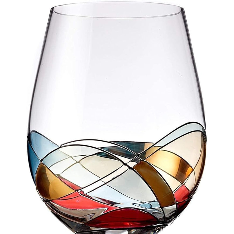 18oz. Stemless Wine Glass Set
