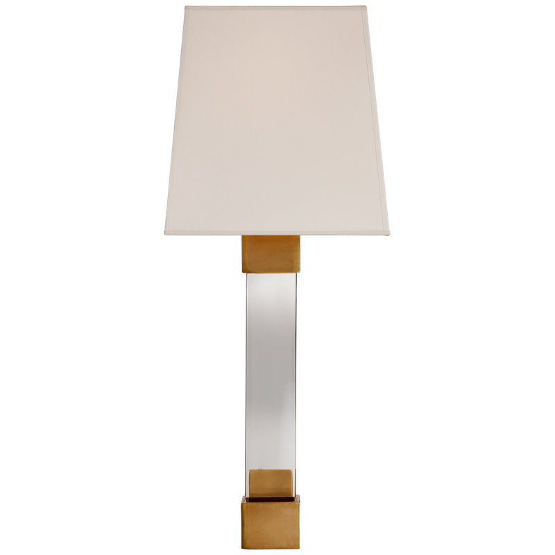 Chapman & Myers Edgar Medium Sconce, Brass