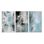 «Serene Subtility In Abstract Light Blue», 3 pièces sur toile-1101030967-1101030968