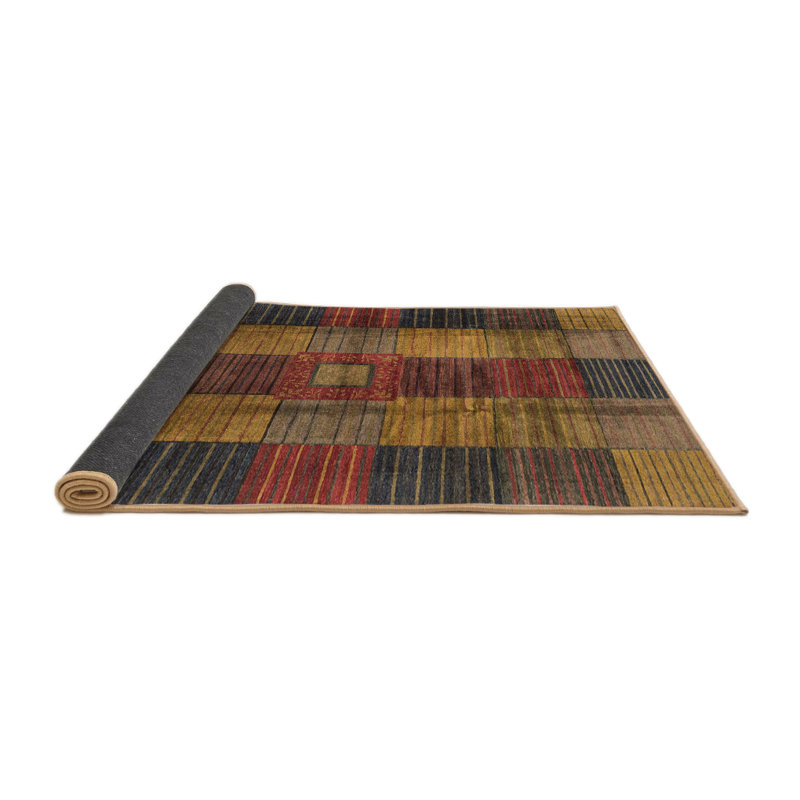 Abstract Indoor Rug, Round 5'