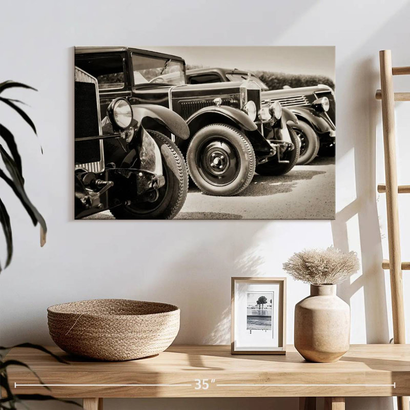 Voitures monochromes Mehar, H 16 po x l 24 po
