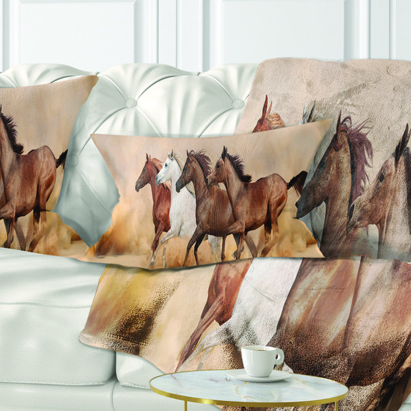 Coussin lombaire Landscape, Rectangulaire, 12 po x 20 po