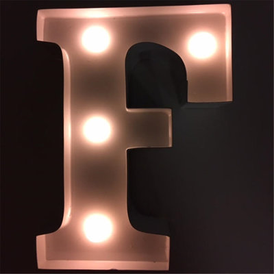 Enseigne lumineuse del de décoration de décoration f