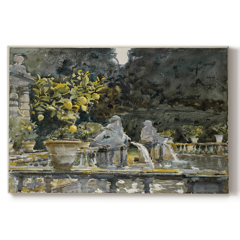 Paysages rétro-DCCXLVII -Galerie enveloppée Cavas, 40 x 60