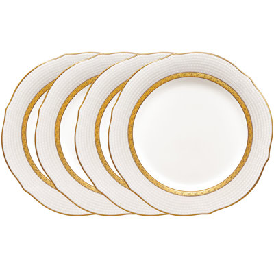 Noritake Charlotta Scalloped Accent Plates, 9"