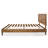Lirim Solid Wood Platform Bed Frame with Adjustable Headboard-1602923583-1532475244