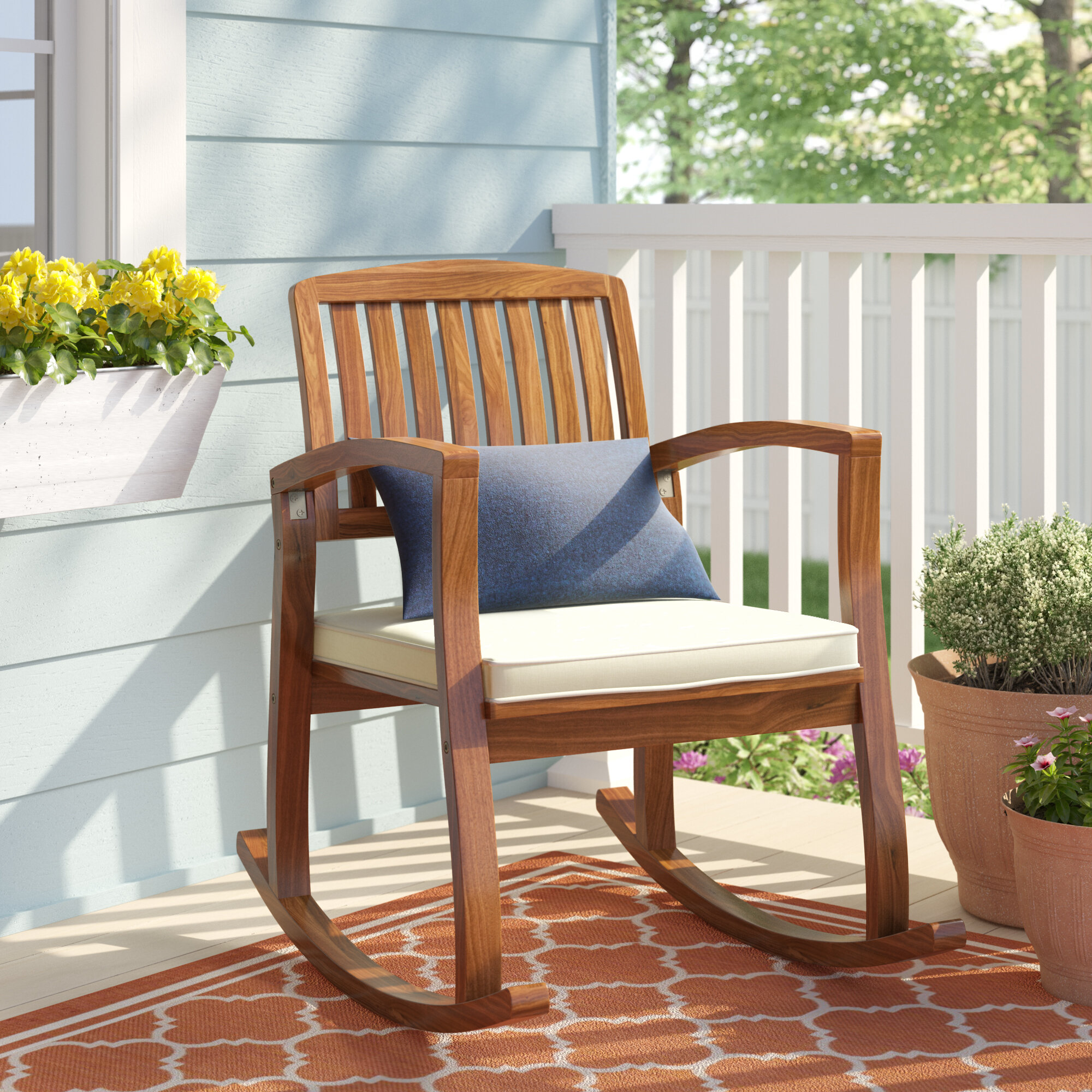 Red Barrel Studio Outdoor Rocking Chair Reviews Wayfair