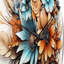 Horloge murale boho-93380828