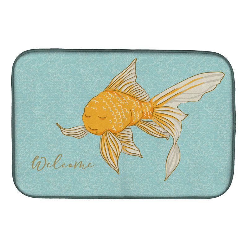 Tapis de séchage fish welcome
