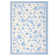 Floral Machine Washable Rug For Playroom,Cute Throw Carpet,Low Pile Throw Carpet Non Slip Non Shedding Floor Cover Stain Resistant Folding Carpet For Home Decor