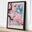 Cherry Blossom Branch Botanical - Wrapped Canvas-626181549-626181548