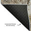 Tapis taupe Prisco lavable à la machine de qualité supérieure-654177692