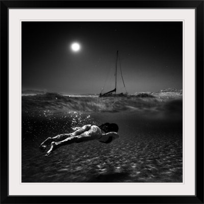 Straub " Woman Swimming Right Below The Water " by Peter Majkut