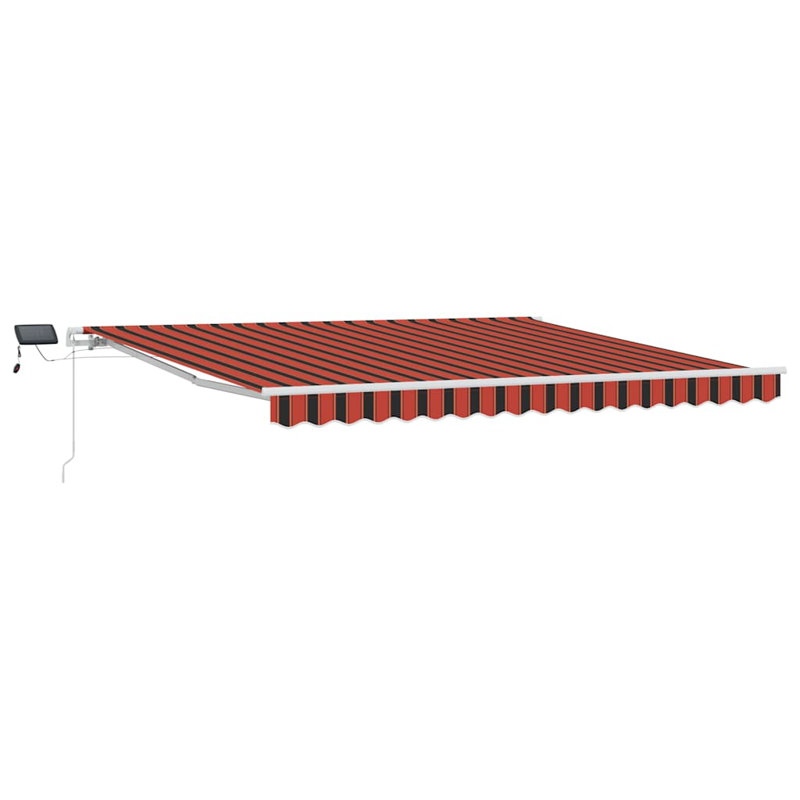 Retractable Awning, 400 cm W x 300 cm D, Brown
