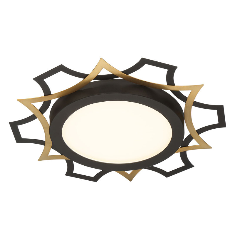 Plafonnier encastré circulaire
