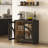 Modern Accent Cabinet,sideboard Buffet Cabinet With Storage,arched Cabinet With Glass Door-1674220745