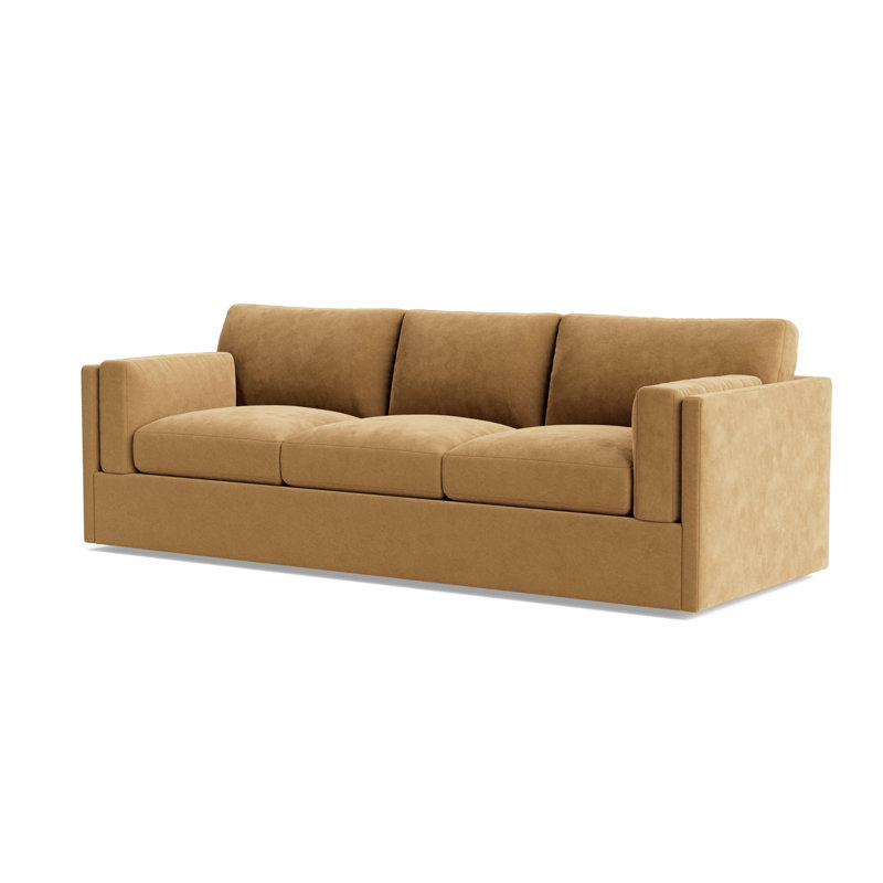 Fairfax Sofa (95"), Performance Velvet - Nutmeg
