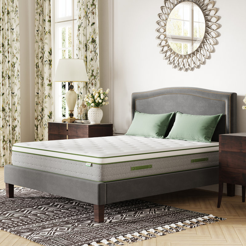 Alwyn Home Saukville 10'' Medium Hybrid Mattress, California King
