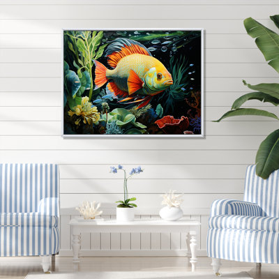 Fishs Underwater Wonderland - Fish Animal Wall Art