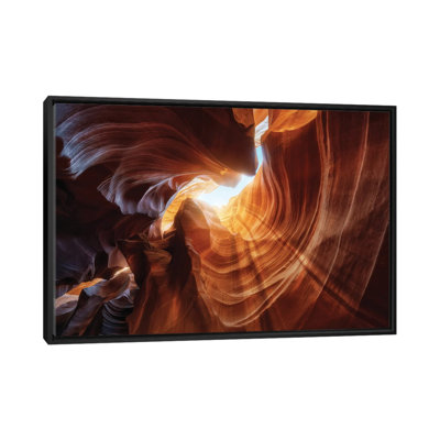 Antelope Hole by Juan Pablo de Miguel - 1 Piece Floater Frame Wall Art on Canvas