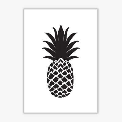 Black Pineapple 2 - Print