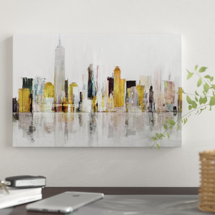 'Towering Over Buildings III' Print on Canvas