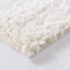 Tapis blanc en polypropylène tissé à la machine à poils longs Fragos-1049741015