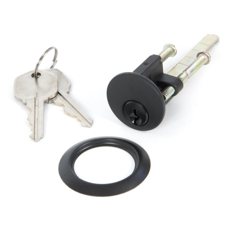 Rim Cylinder Door Accessory, Black