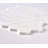 Bianco Dolomite 12" x 12" Marble Honeycomb Mosaic Tile