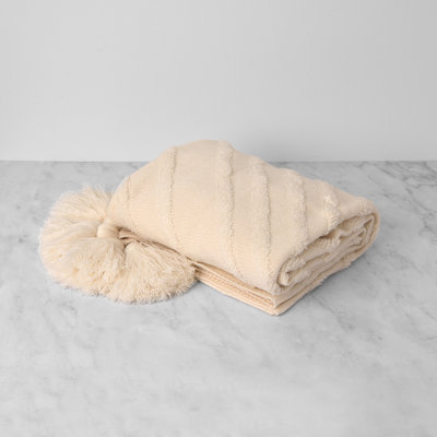 Knitted Throw Blanket