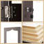Door Hanging Mirror Jewelry Armoire With Full Length Mirror And 6 Drawers