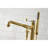 Kingston Brass Paris Single-Handle 1-Hole Freestanding Tub Faucet with Hand Shower-54357416