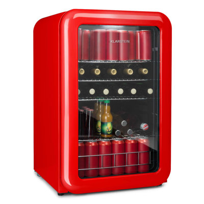 Klarstein PopLife 115m³ L Freestanding Mini Fridge