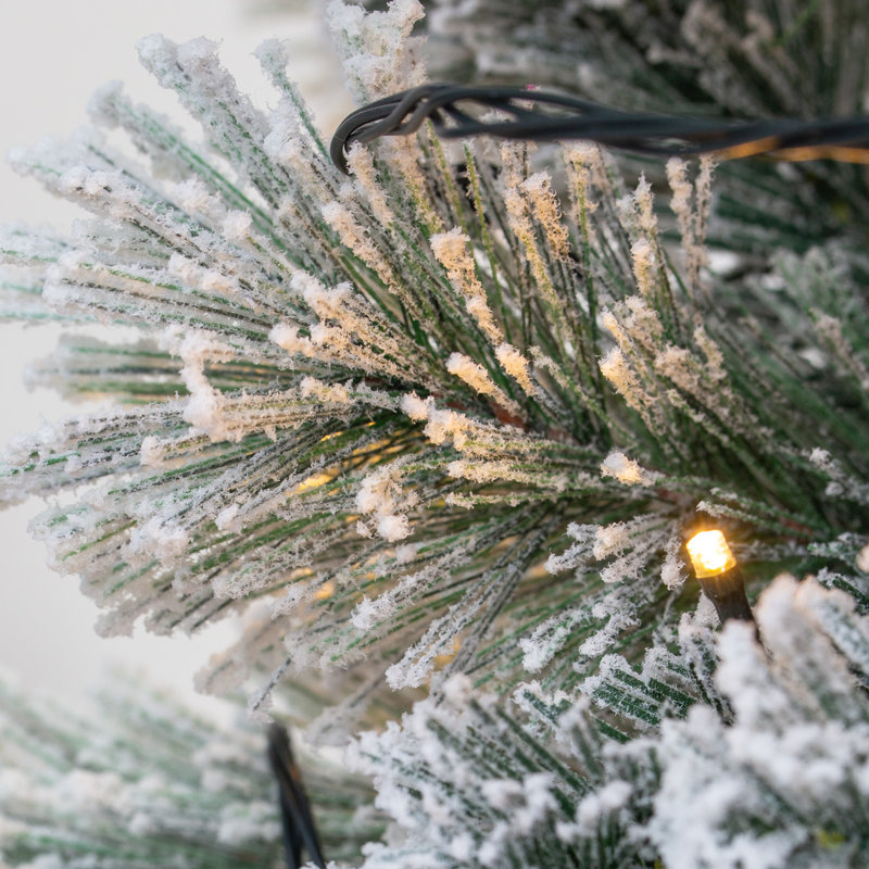 Lighted Artificial Fir Christmas Tree