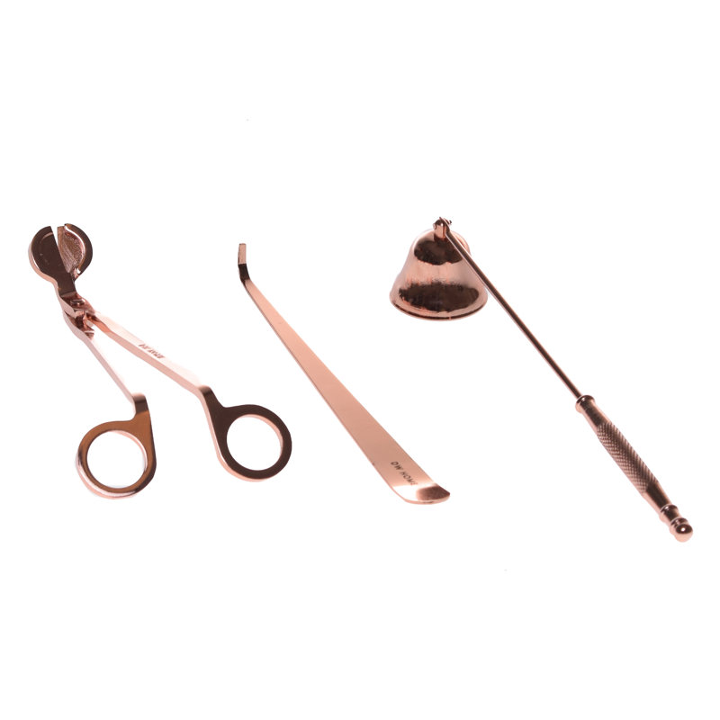 Candle Accessories Kit, Rose Gold
