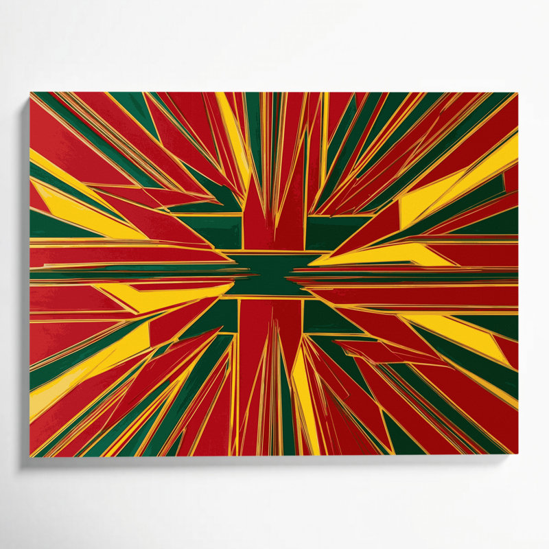 Art mural rigide sur toile rigide 4, H 16 po x l 20 po
