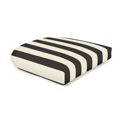 Coussin de coussin de siège décontracté en osier intérieur / extérieur Sunbrella® 1 pièce, l 19,5 po x L 19,5 po, Maxim Classic