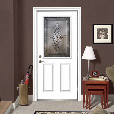 Grace 80'' Fiberglass Front Entry Doors
