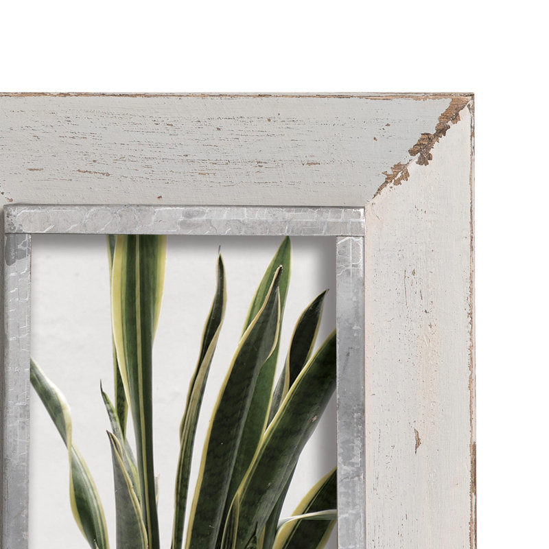 Acklin Wood Matte Picture Frame, 5" x 7", Gray