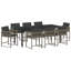 Eliezel 8 - Person Patio Dining Set with Rectangular Table-2134573335