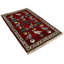 One-of-a-Kind 3'11'' X 6'5'' 1980s in Red/Green