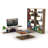 Furnish Home Store Wood Frame Etagere Open Back 6 Shelves Bookcase Industrial Bookshelf For Office And Living Rooms Modern Bookcases Large Bookshelf Organizer (Bookshelf)-265016528