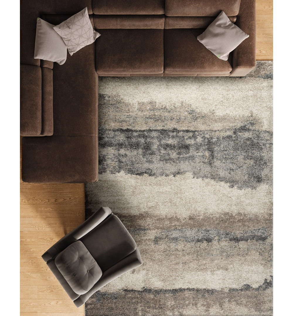 Abstract 120cm X 170cm Area Rug