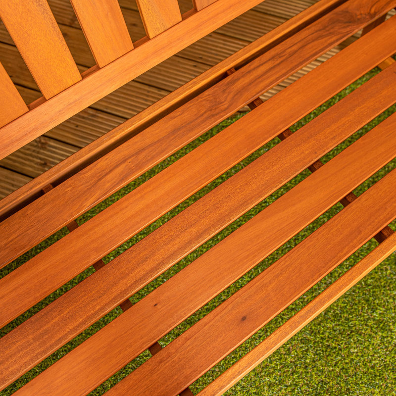 Abdulaziz Solid Wood Outdoor Bench
