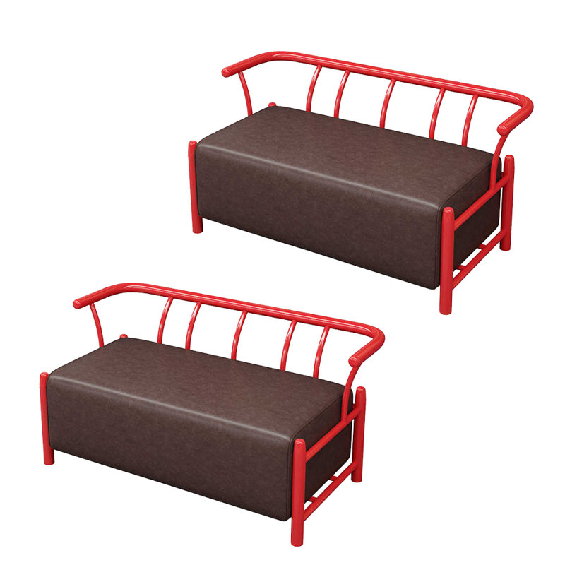 Banc rembourré en similicuir