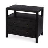 Nora 2-Drawer Wide Nightstand
