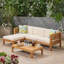 L Shape Outdoor Sofa Set