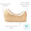 Moses Basket with Bedding with Mattress-92143713