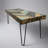 "I Got the Blues" Herringbone Coffee Table